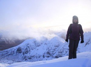 December 2014 Scotland - An Teallach ridge in background