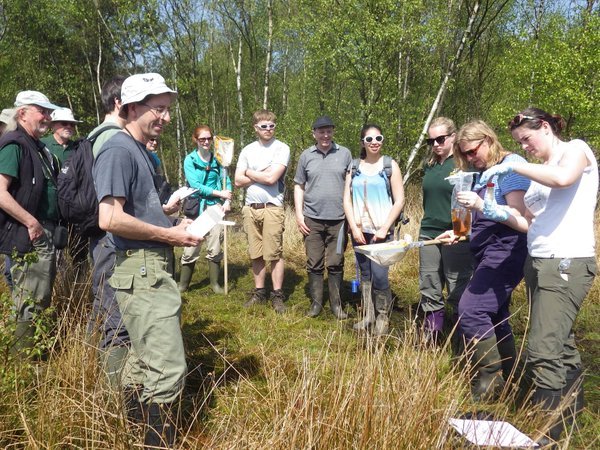 Volunteers at Skipwith Flagship Pond site were trained to carry out an eDNA survey on their site in 2016